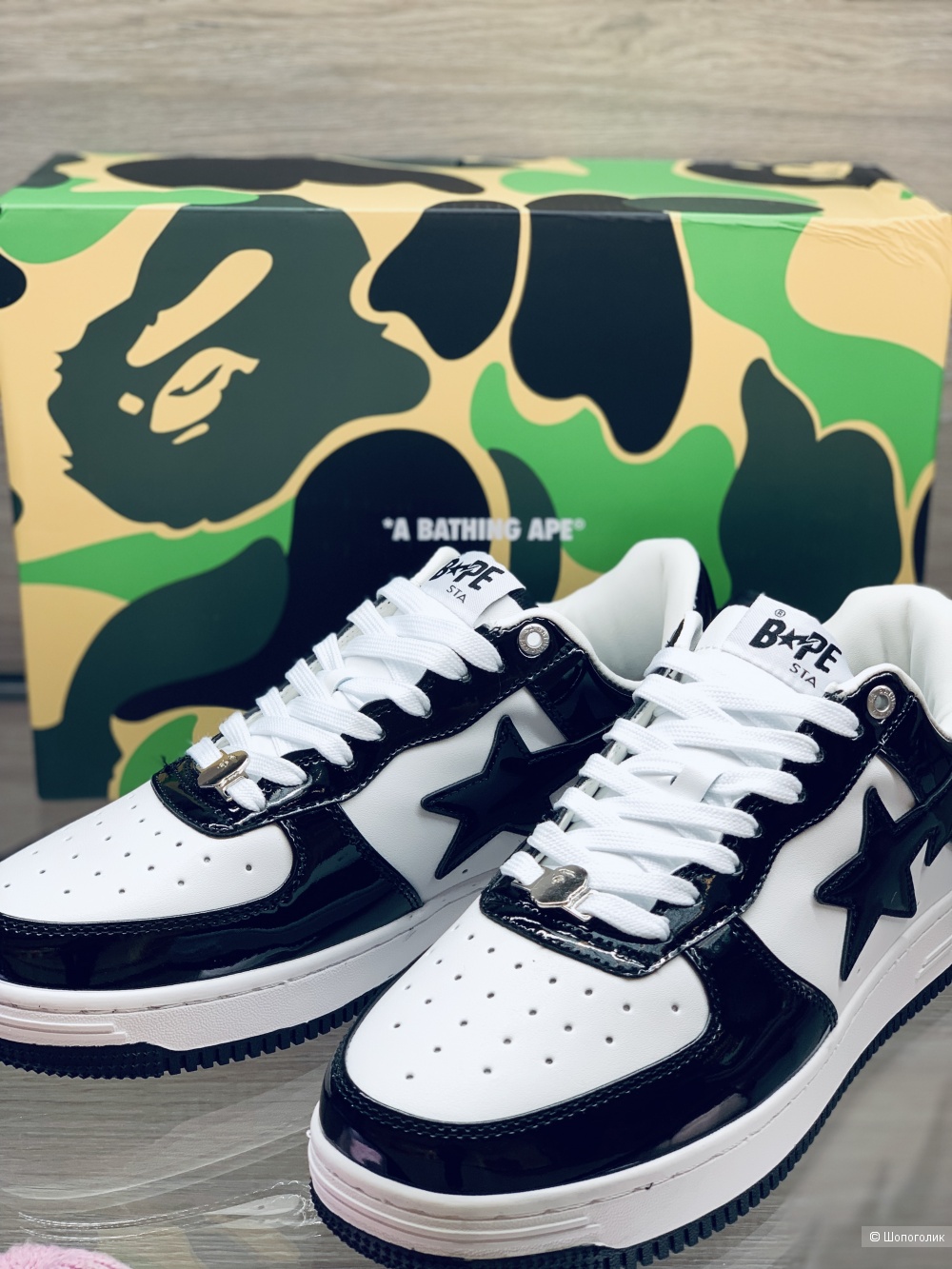 Кроссовки Bape Star. Размер 41