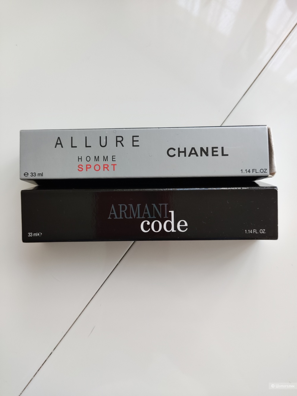 Парфюм Armani code+ Chanel allure 33 ml, 2 шт тестеры