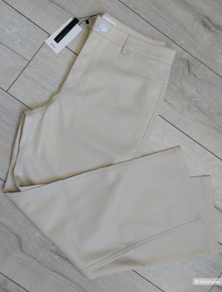 Кожаные брюки mango, размер EU 42 , L