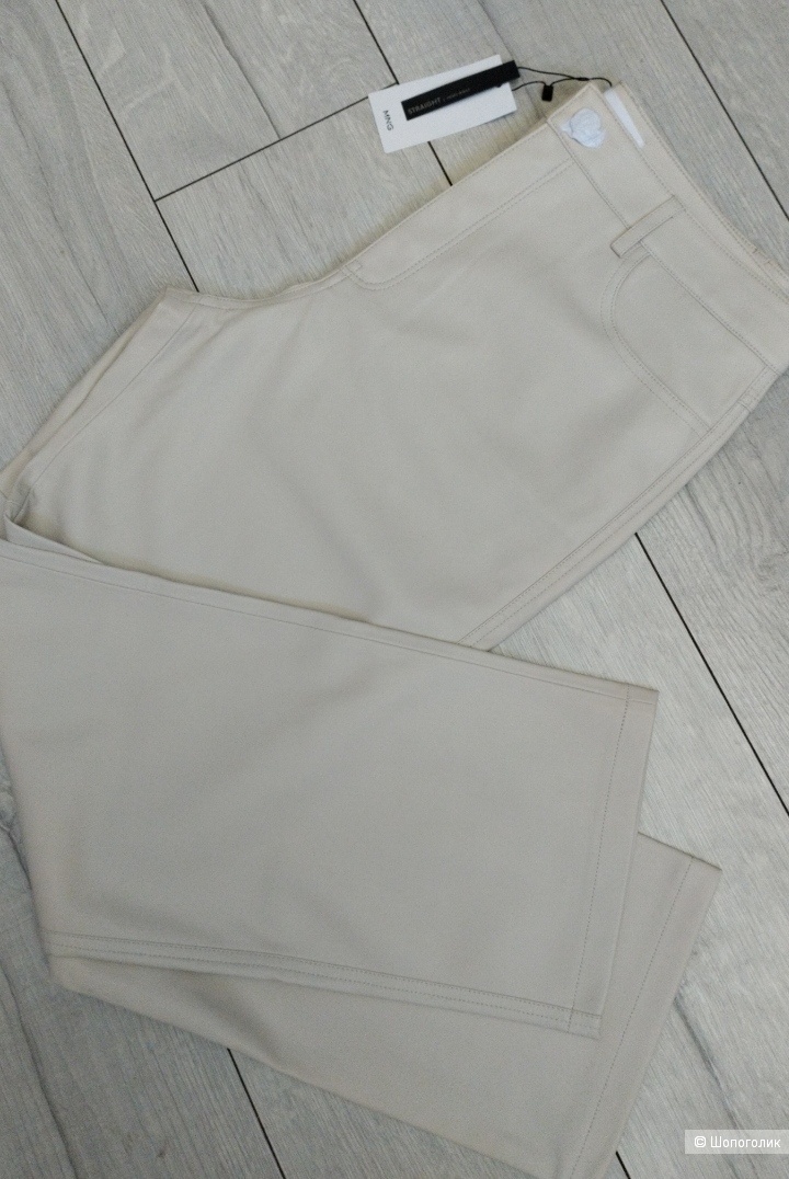 Кожаные брюки mango, размер EU 42 , L