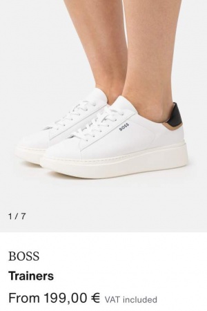 Новые кроссовки Hugo Boss 37