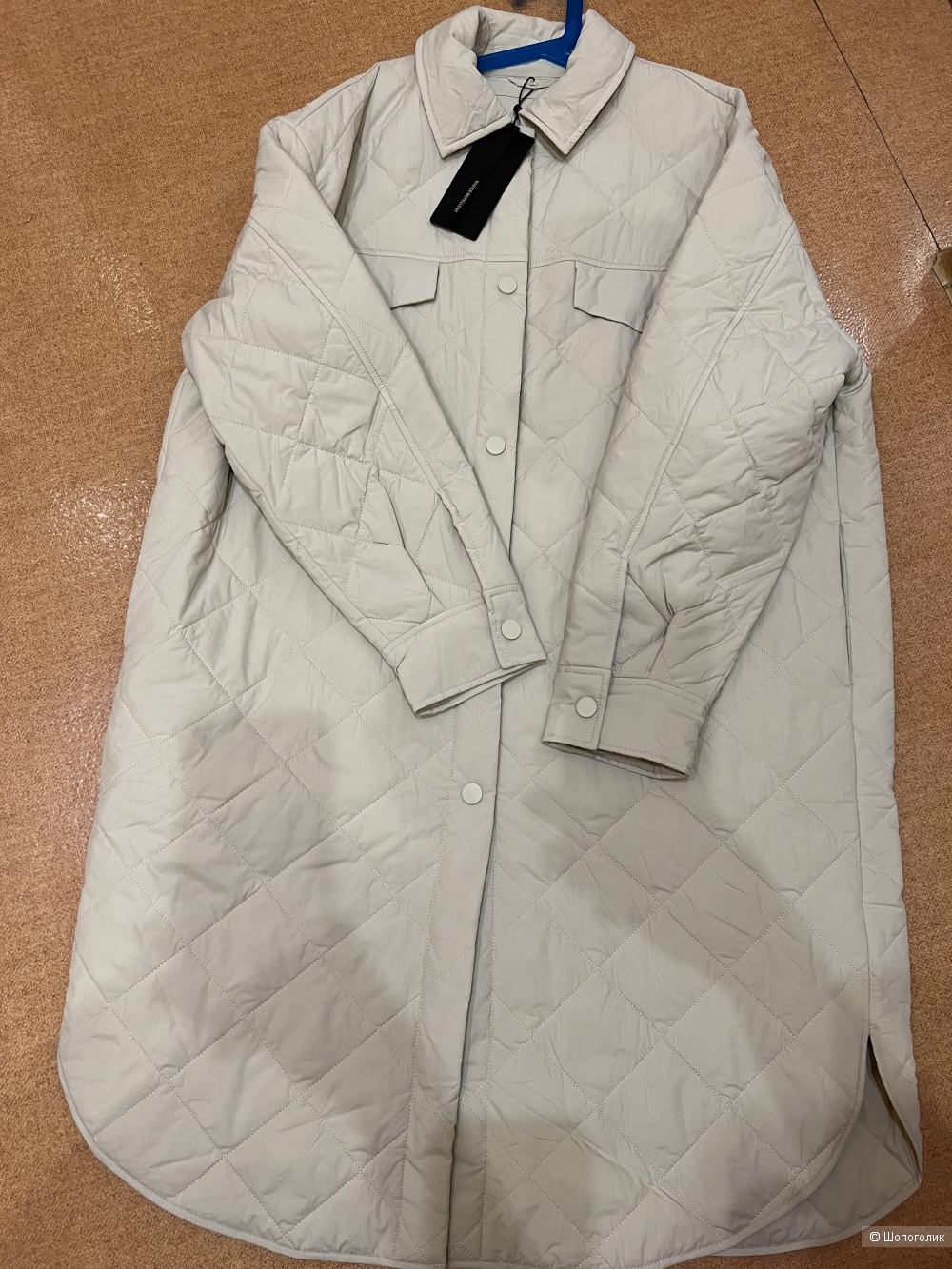 Стеганное пальто Massimo Dutti M/L размер