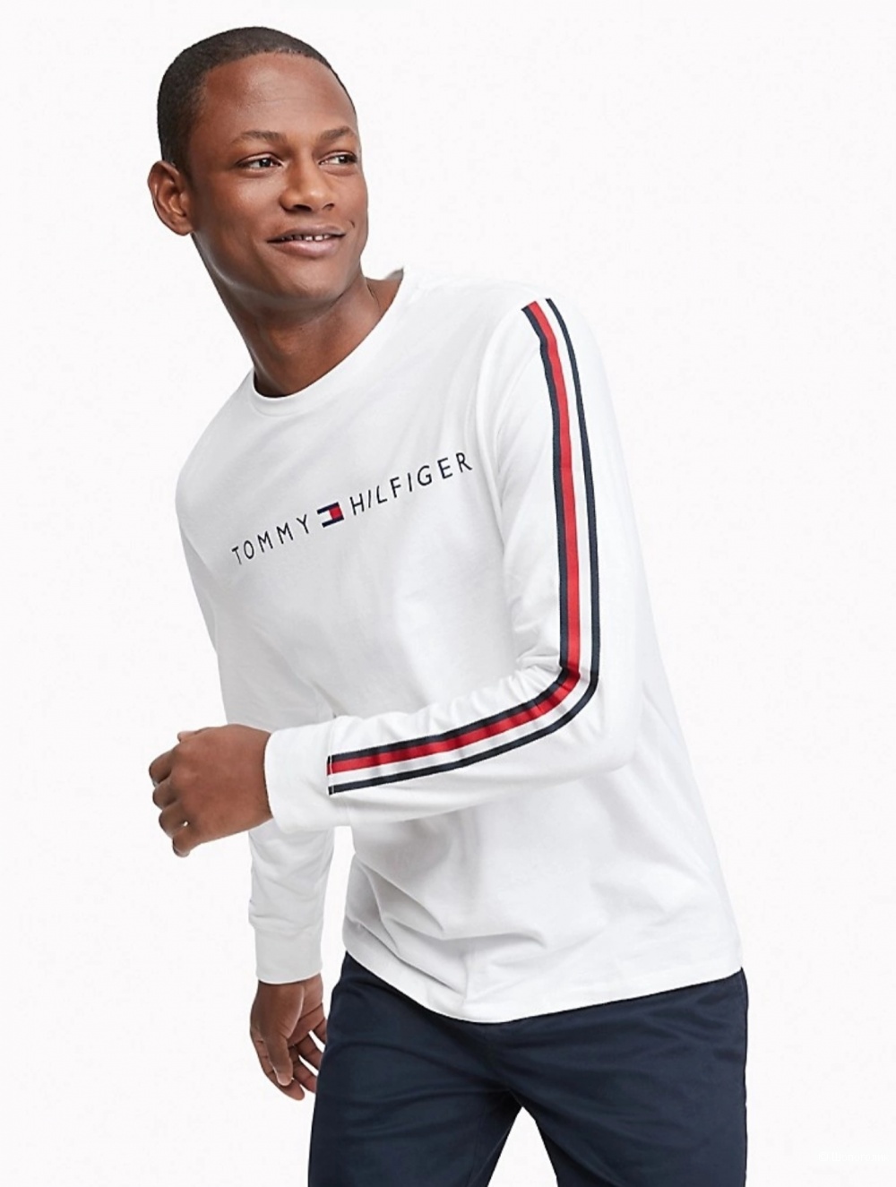 Мужской лонгслив / футболка Tommy Hilfiger р.XS (46+-)