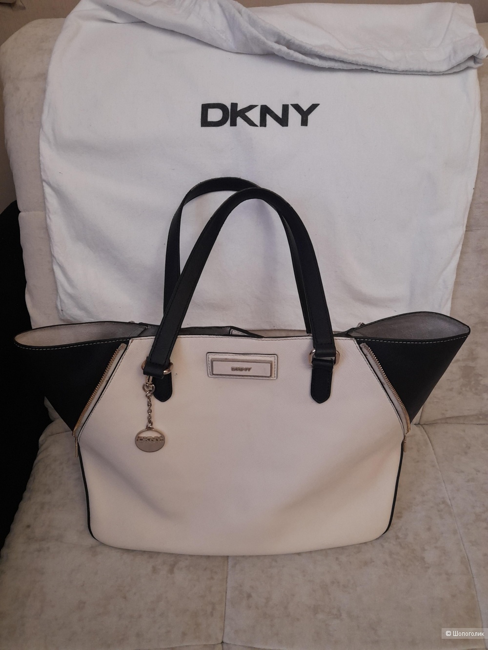 Сумка-шопер, оригинал,  DKNY