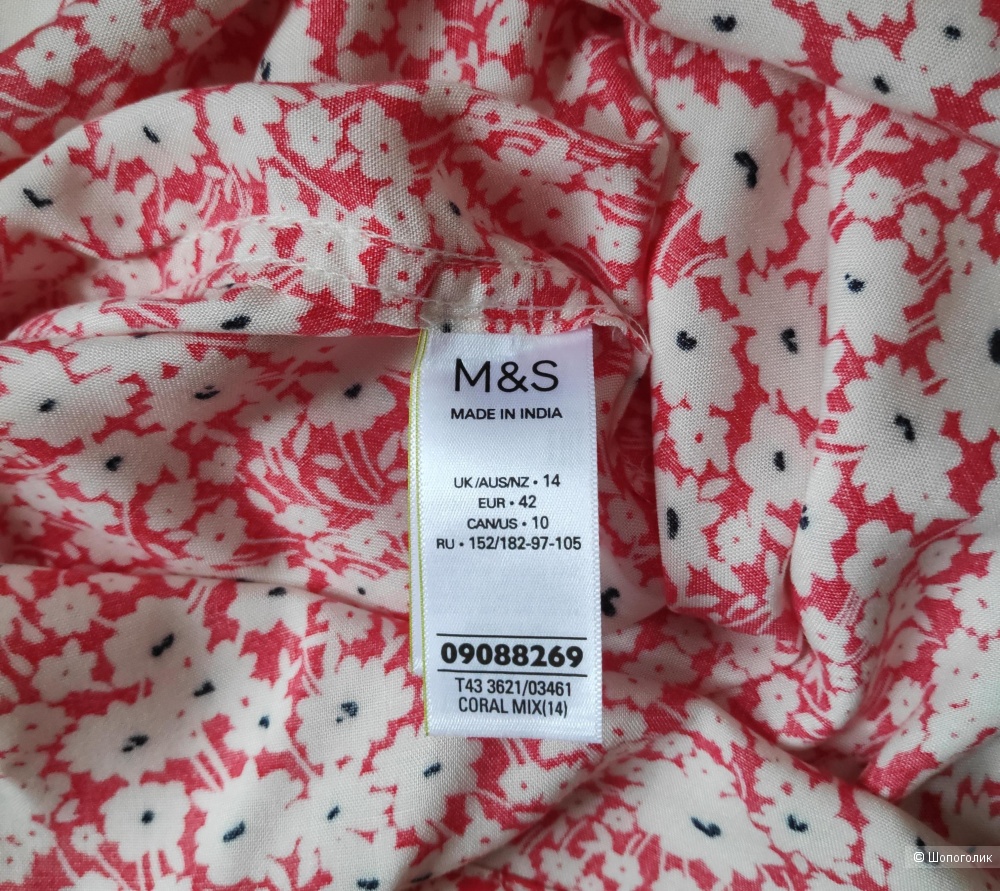 Блуза Marks & Spencer COLLECTION. Маркировка UK 14/ US 10/ EUR 42.