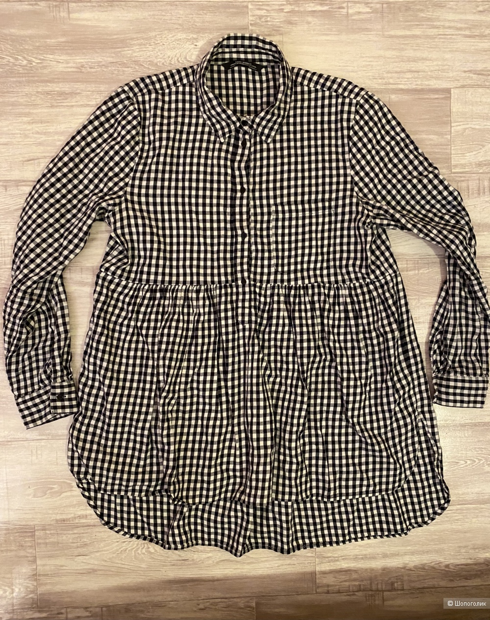 Рубашка Zara 44-46