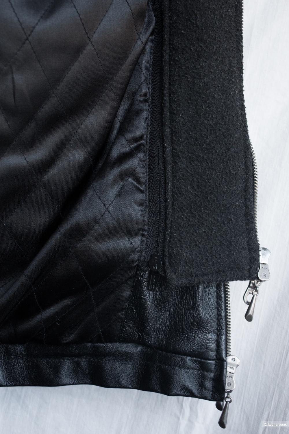 Куртка кожаная мужская трансформер TCM  Tchibo GmbH, 52 Ru