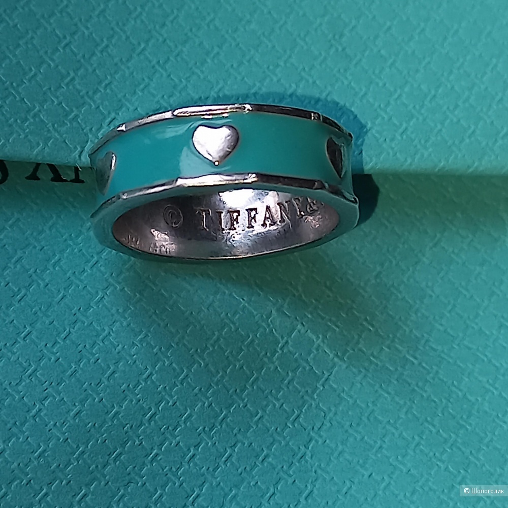 Кольцо Tiffany & Co.  размер 17.  реплика