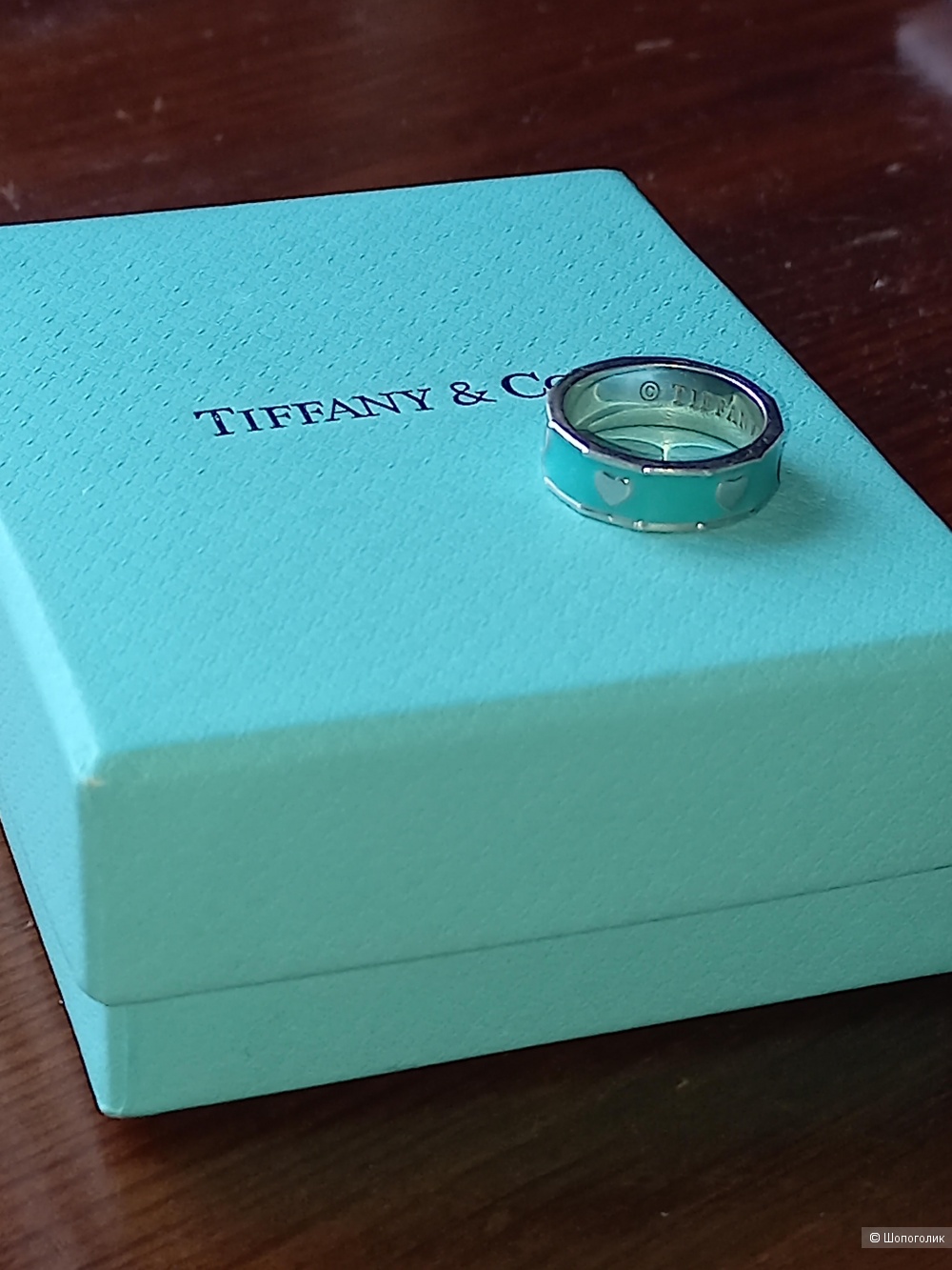 Кольцо Tiffany & Co.  размер 17.  реплика