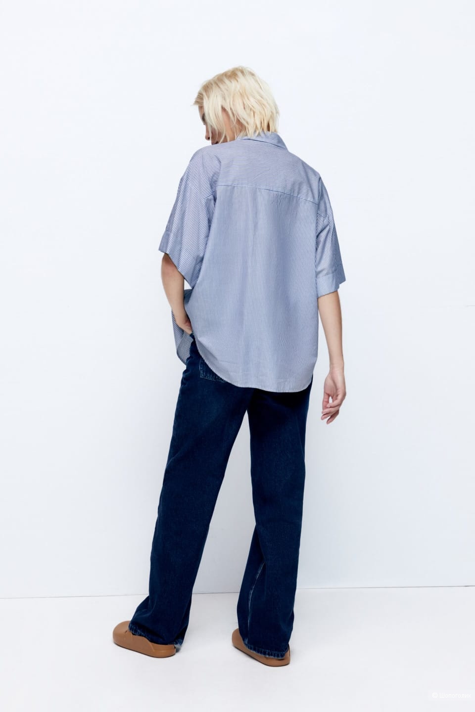 Рубашка Zara/M-XL