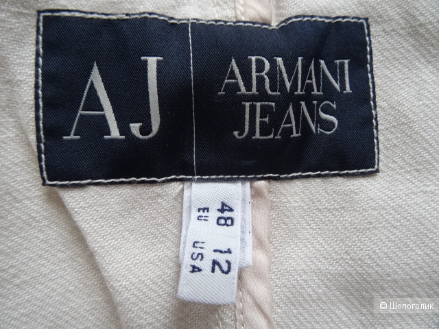 Жакет armani jeans, размер ЕU 48