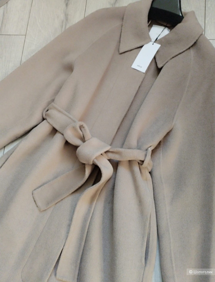Шерстяное пальто mango exclusive, размер М