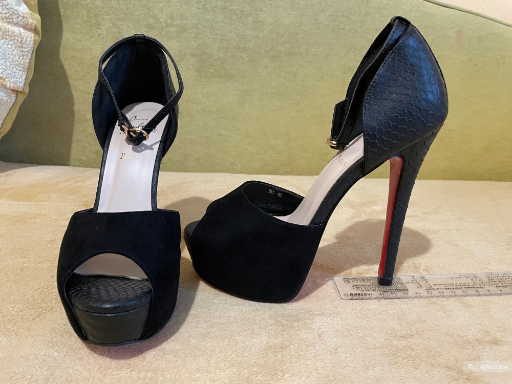 Туфли аля Christian Louboutin, размер 39,5