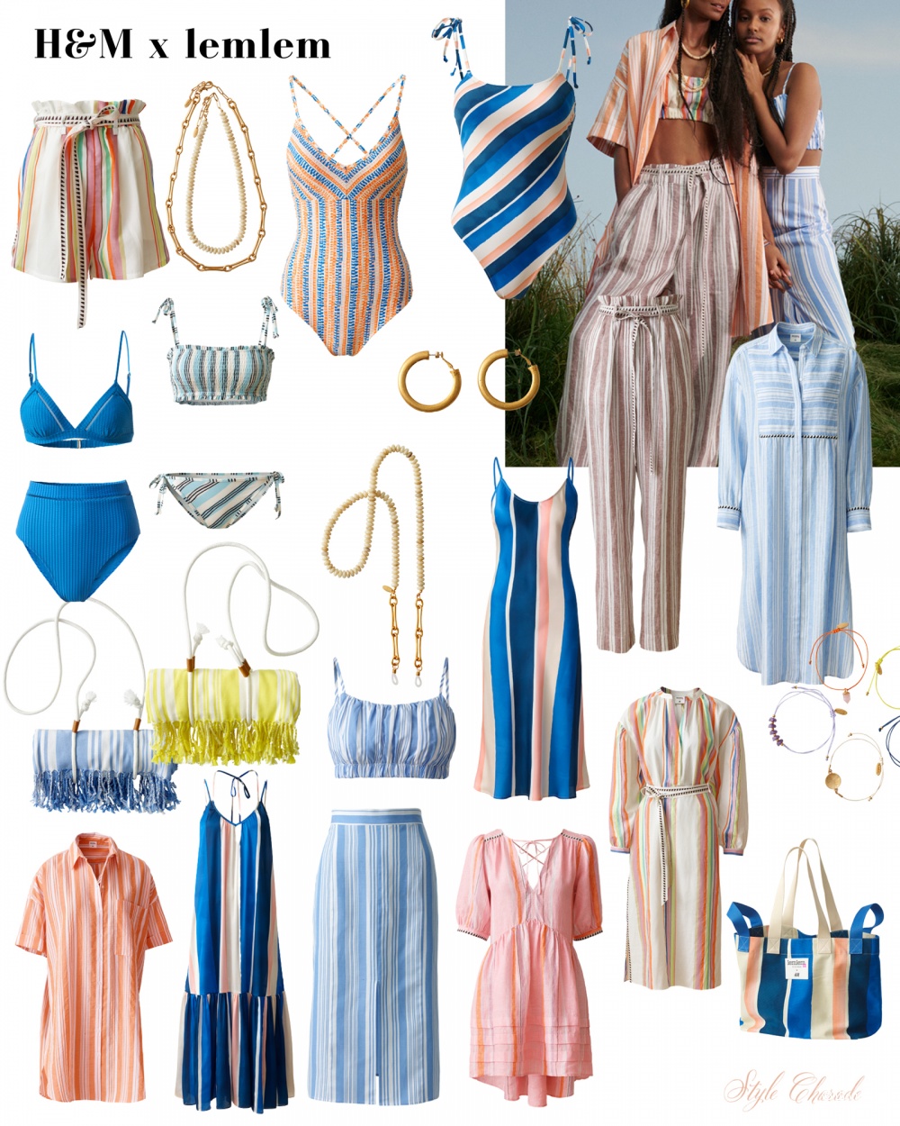 Купальник Lemlem x H&M, 50 размер