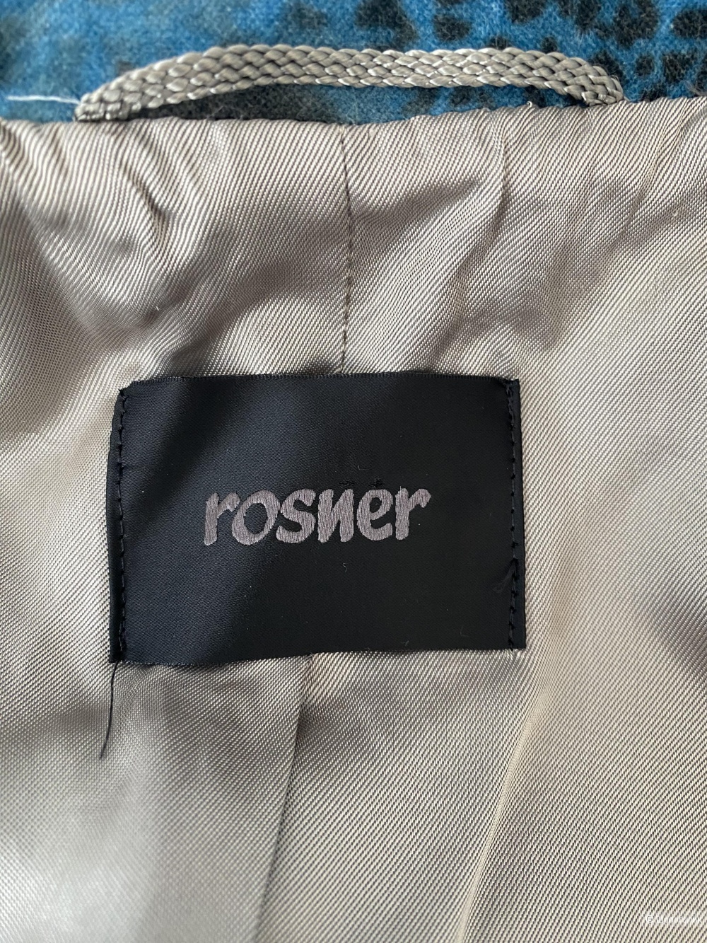 Бархатный пиджак Rosner 40
