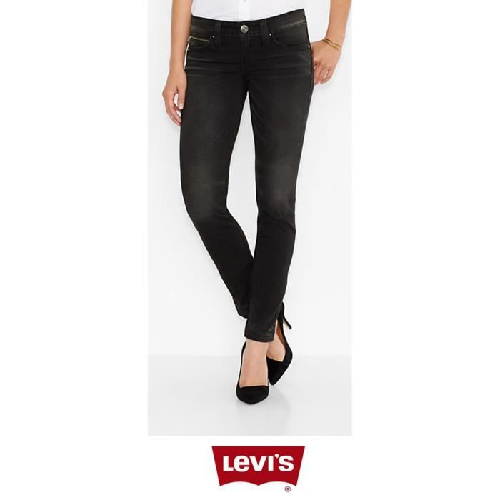 Джинсы Levi's Black Skinny Fit Low размер 28