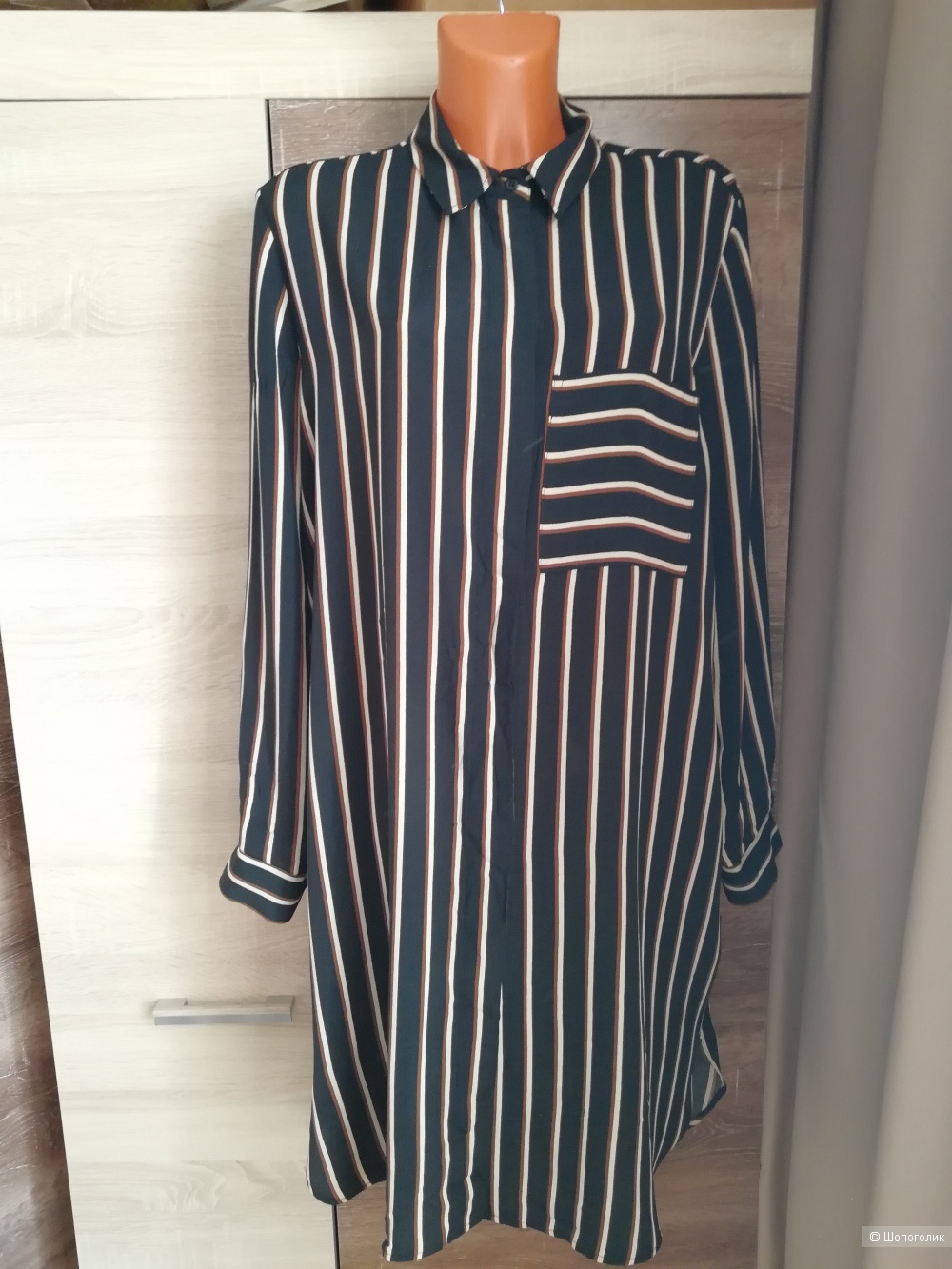 Платье-рубашка  & CO. Women,100% viscoze, размер XXL на 52-54
