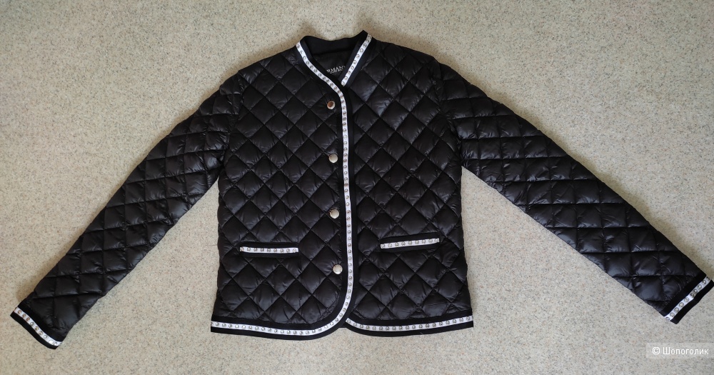 Куртка Ermanno Scervino размер 40 IT Чёрная Пуховая