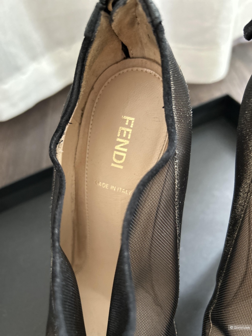 Ботильоны Fendi 38 размер оригинал