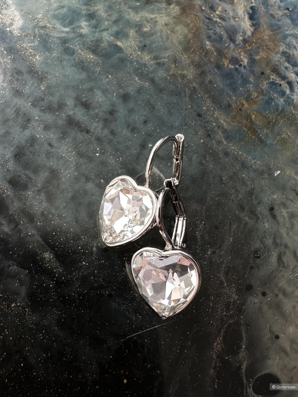 Серьги Swarovski Bella Heart.