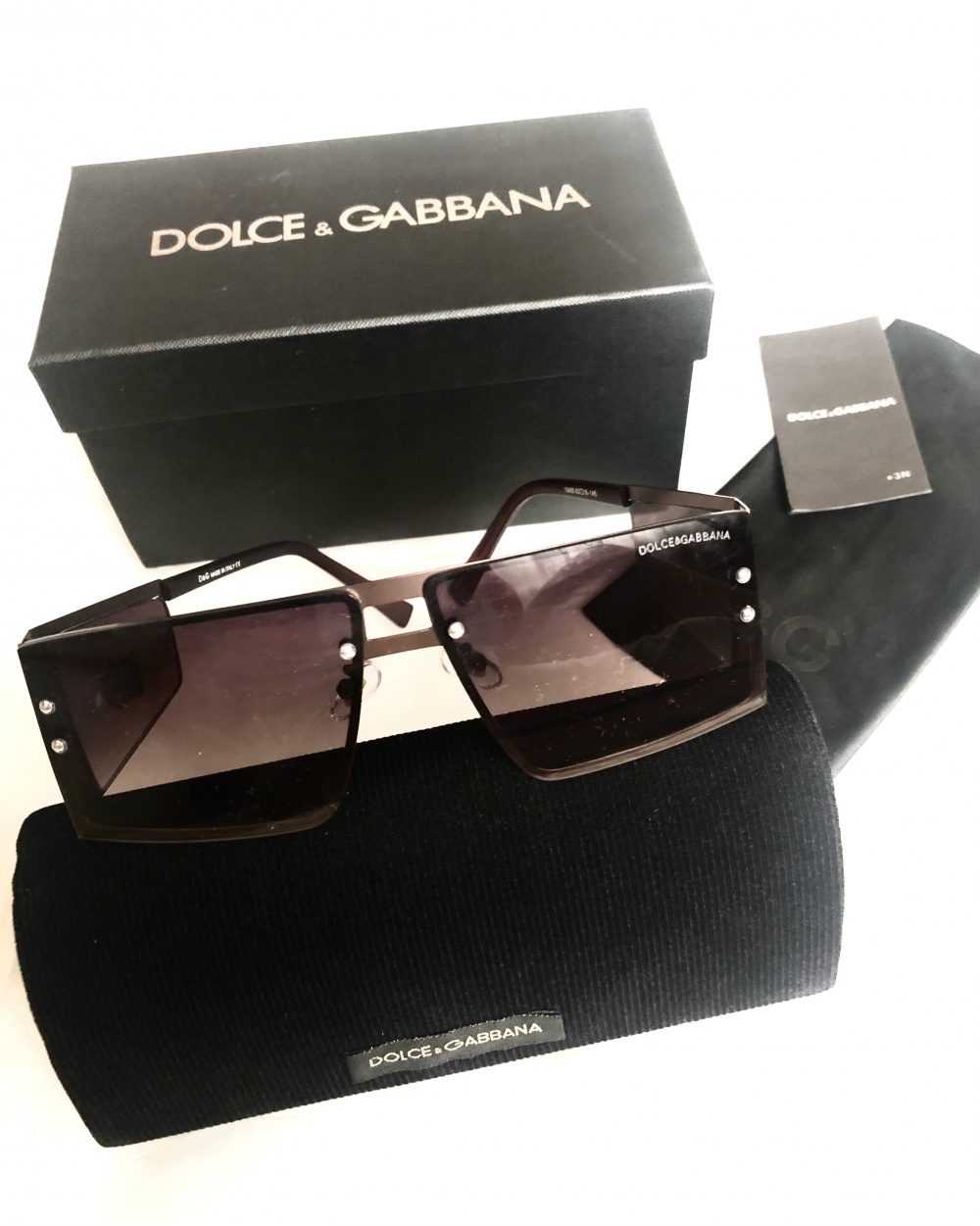 Солнцезащитные очки DG,one size.