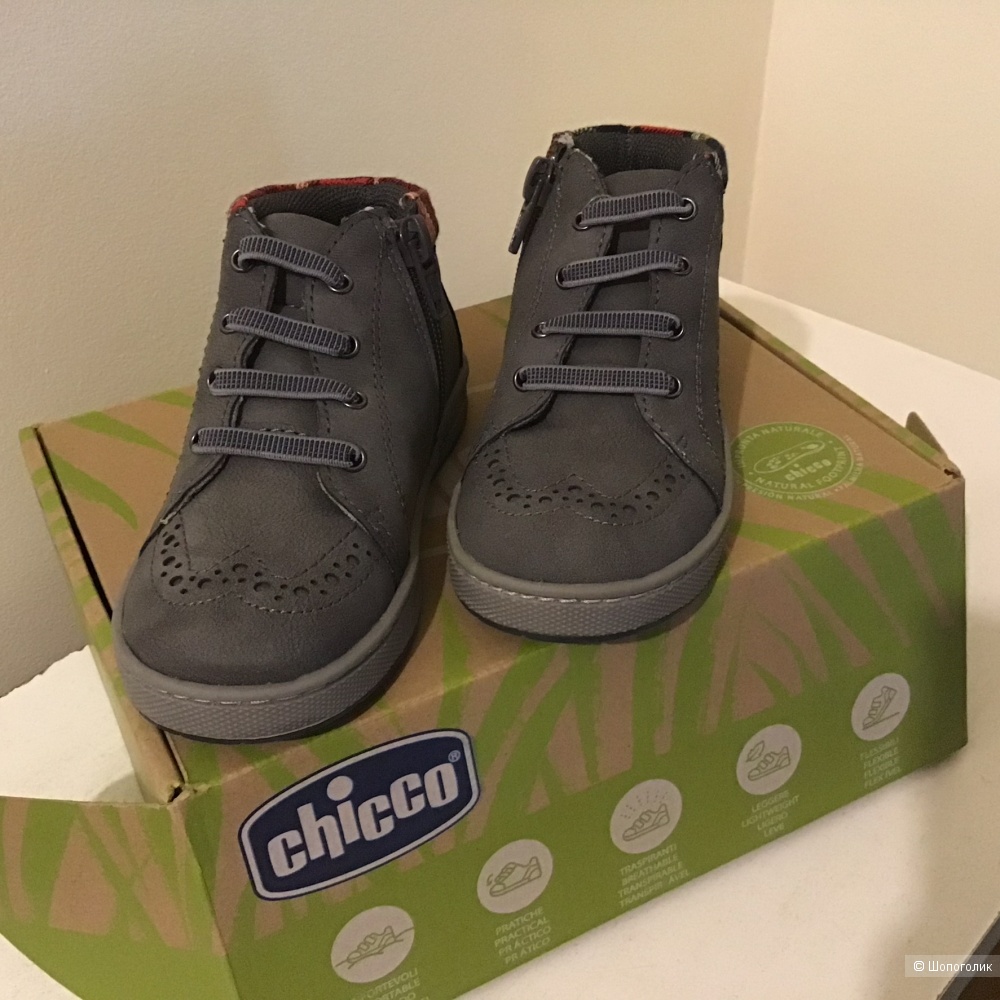 Детские ботиночки «Chicco”, размер 24