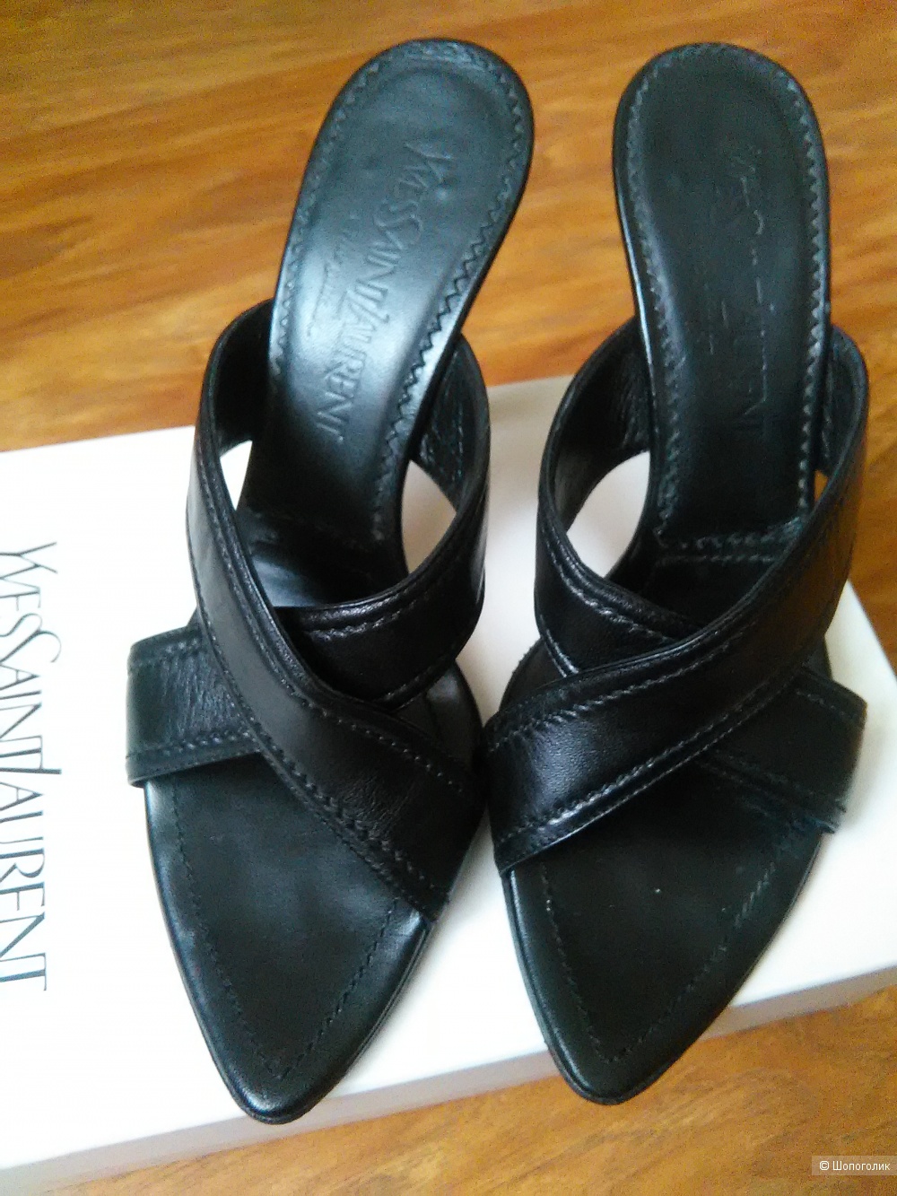 Мюли Yves Saint Laurent, производства Италии, р. 37,5-38