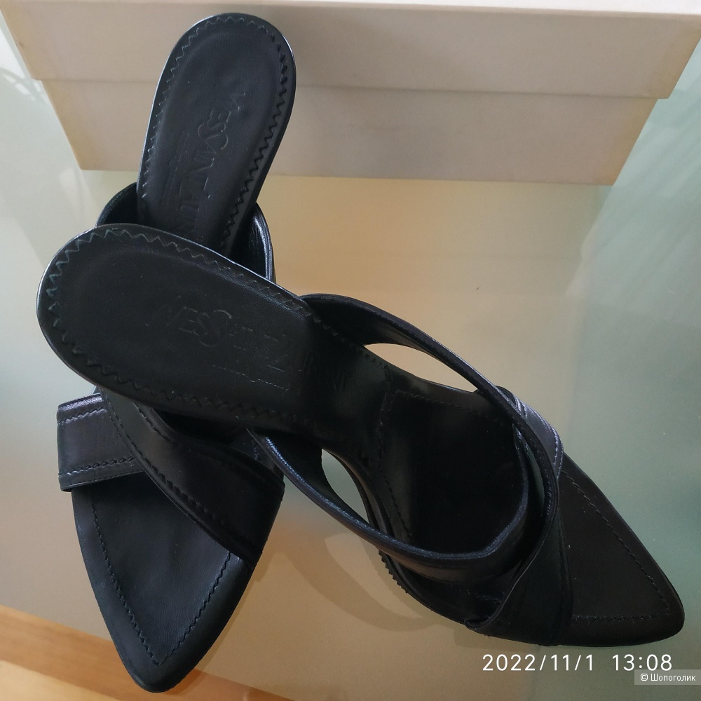 Мюли Yves Saint Laurent, производства Италии, р. 37,5-38