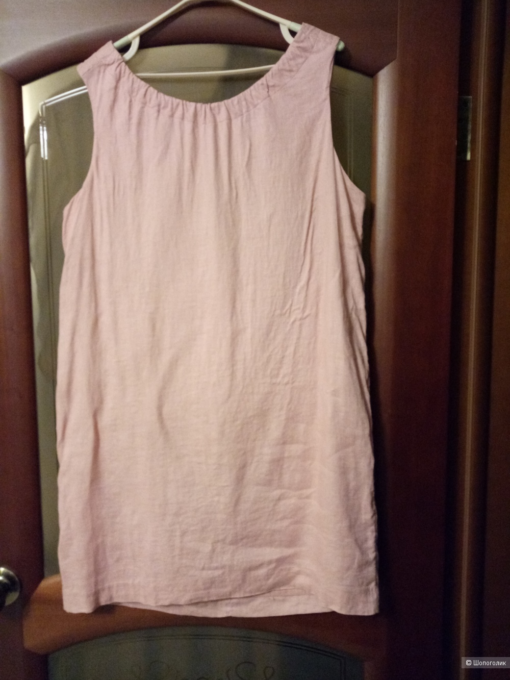 Льняное платье Monoprix femme, размер 52-54