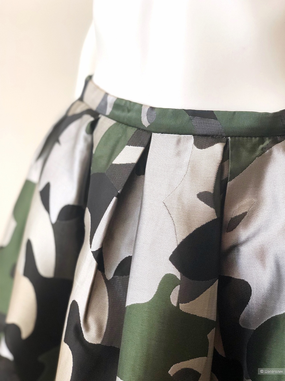 Шелковая атласная юбка StyleTrack, размер S/М