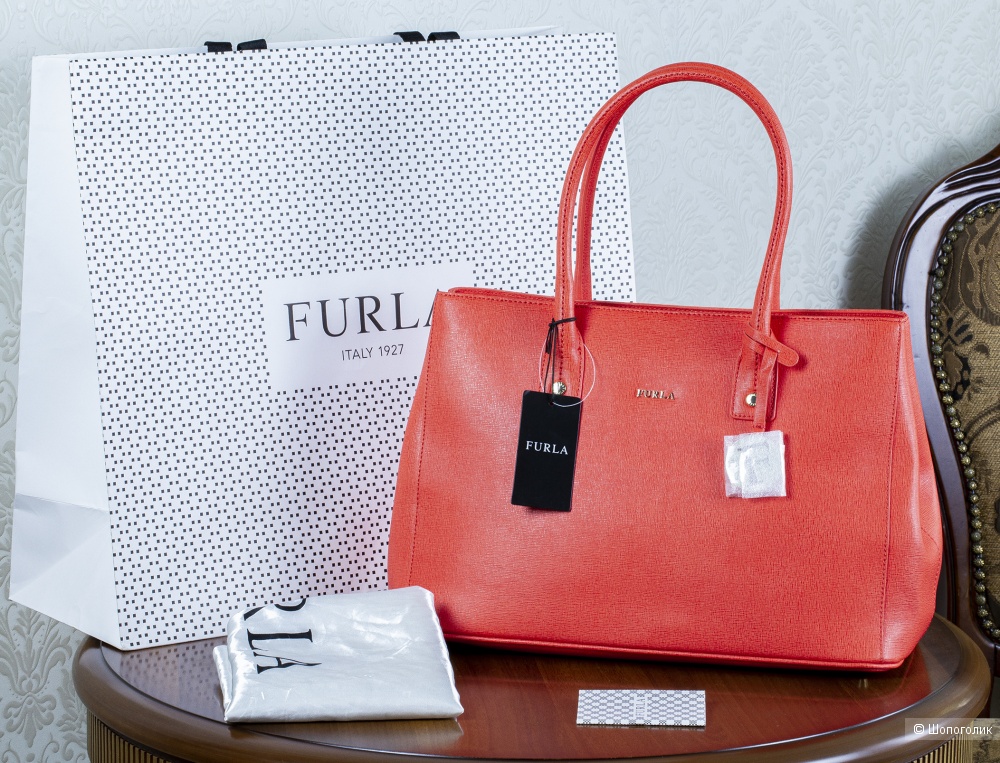 Сумка-тоут женская - Furla "Linda", large.