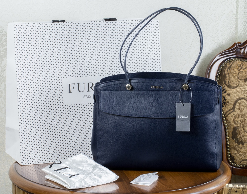Сумка-тоут женская, - Furla "Stella" Large.