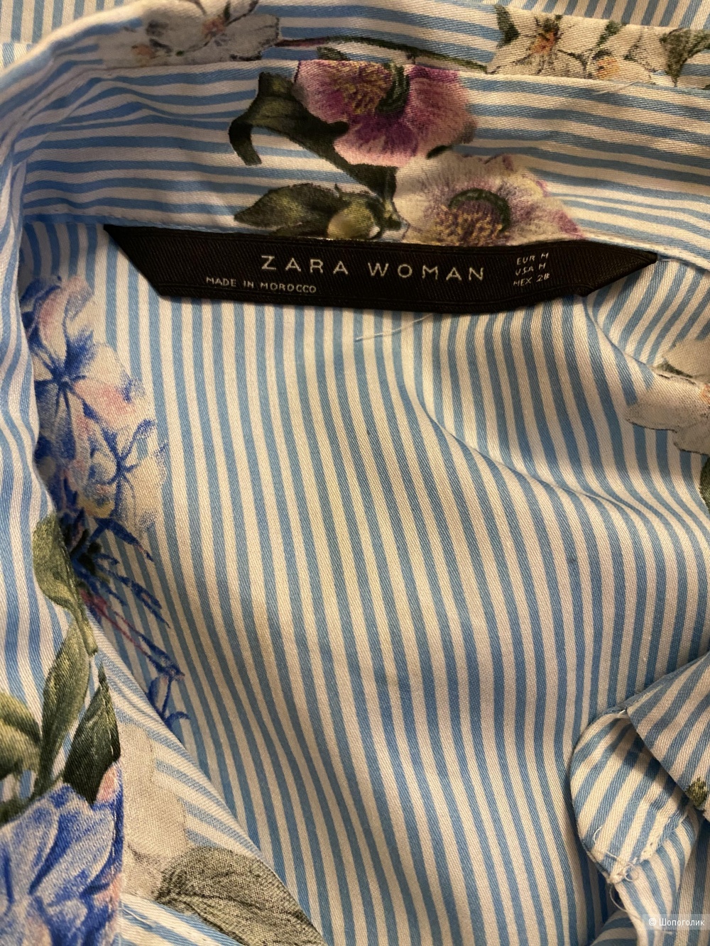 Платье рубашка Zara woman размер м