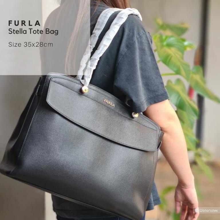 Сумка-тоут женская, - Furla "Stella" Large.