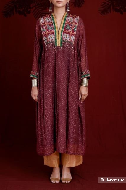 Платье бохо-этно  Indiska. размер 48-50