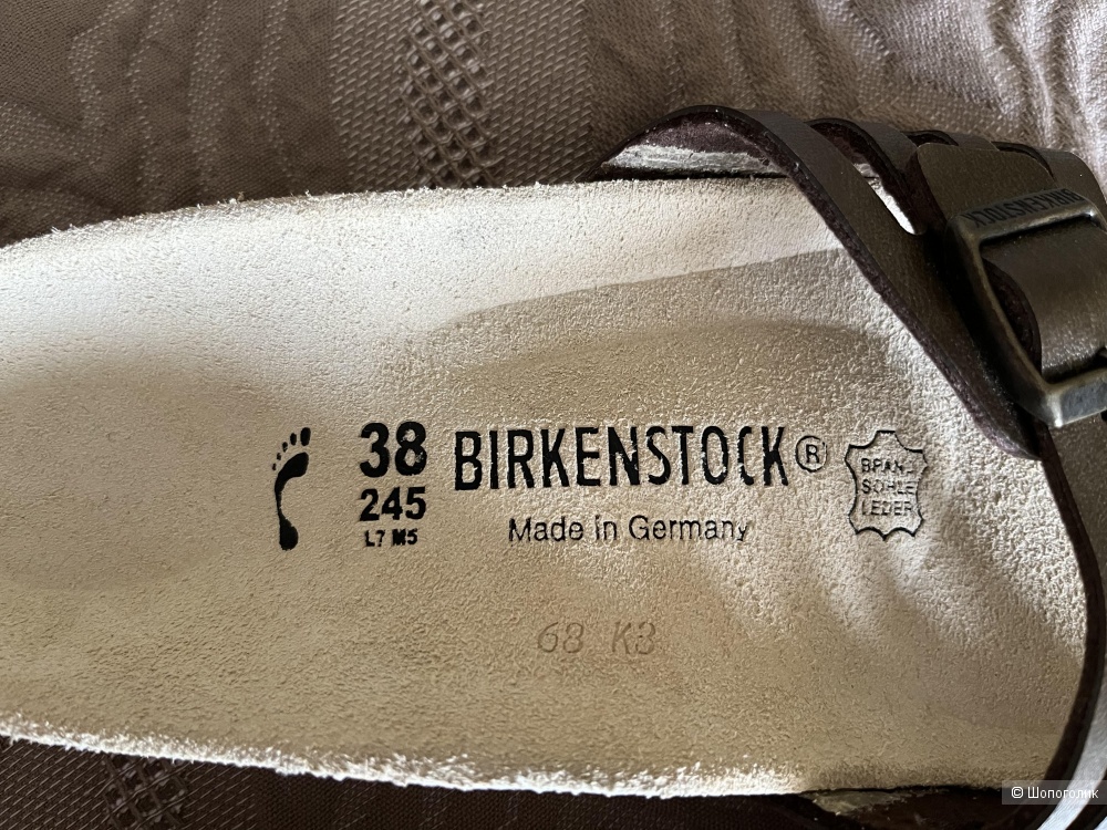 Шлепки Birkenstock 38 размер