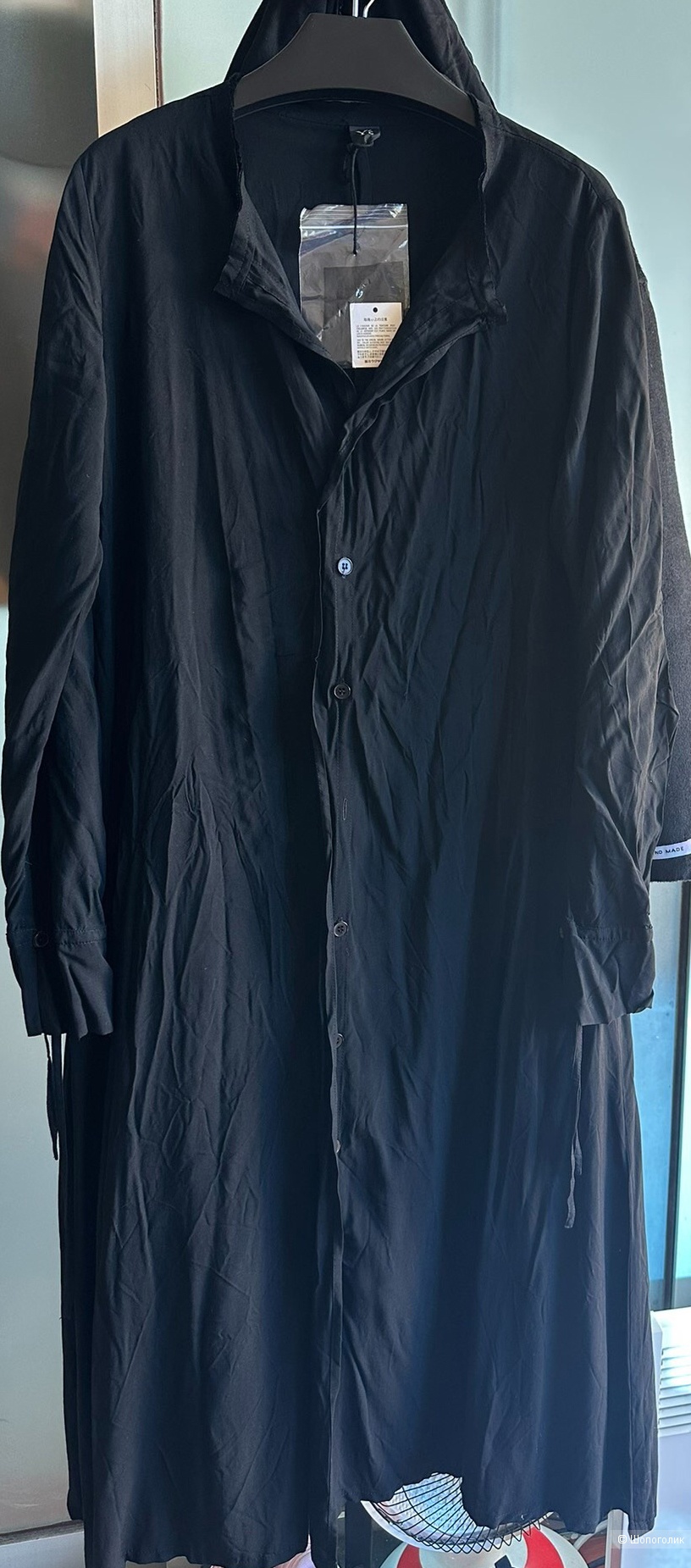 Платье-рубашка  Yohji Yamamoto Y's- размер 4 (L-XL)