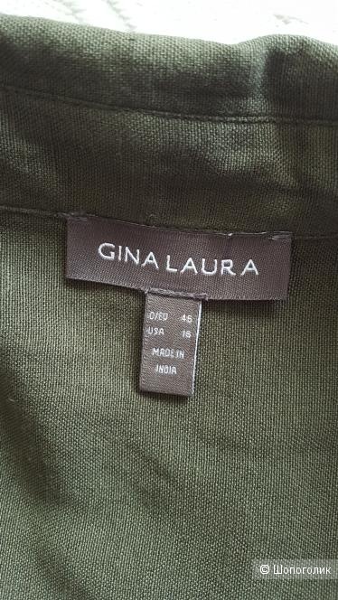 Платье рубашка Gina Laura. размер 50-52