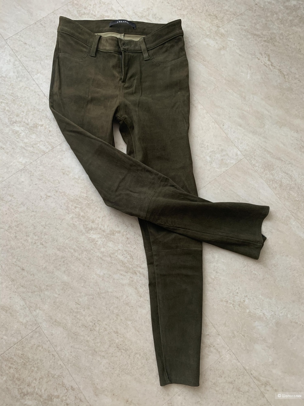 Замшевые брюки JBRAND 42-44 размер