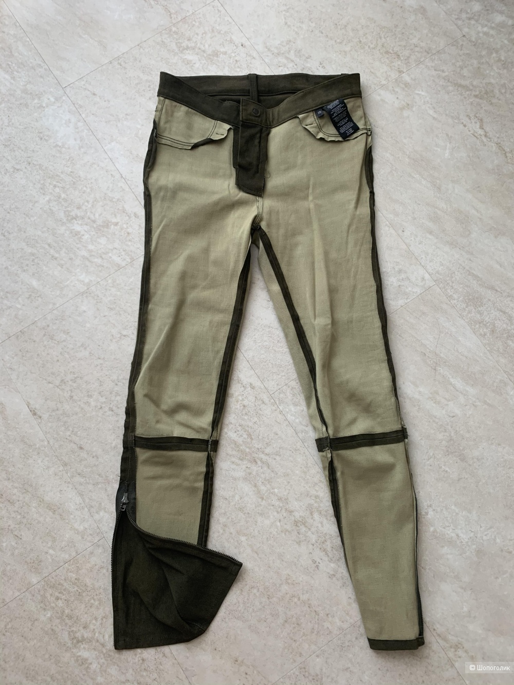 Замшевые брюки JBRAND 42-44 размер