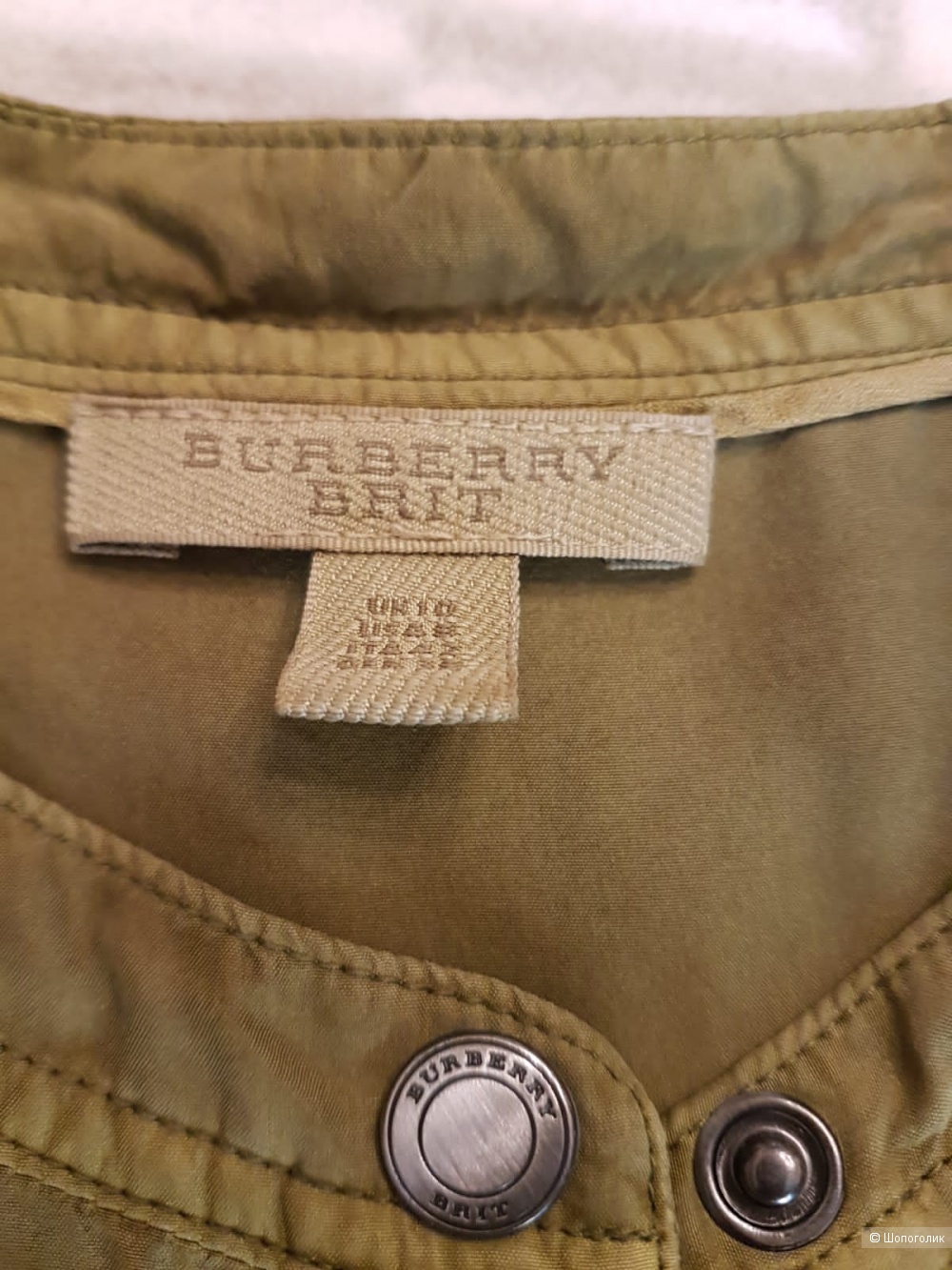 Шелковое платье от Burberry, р.42/44