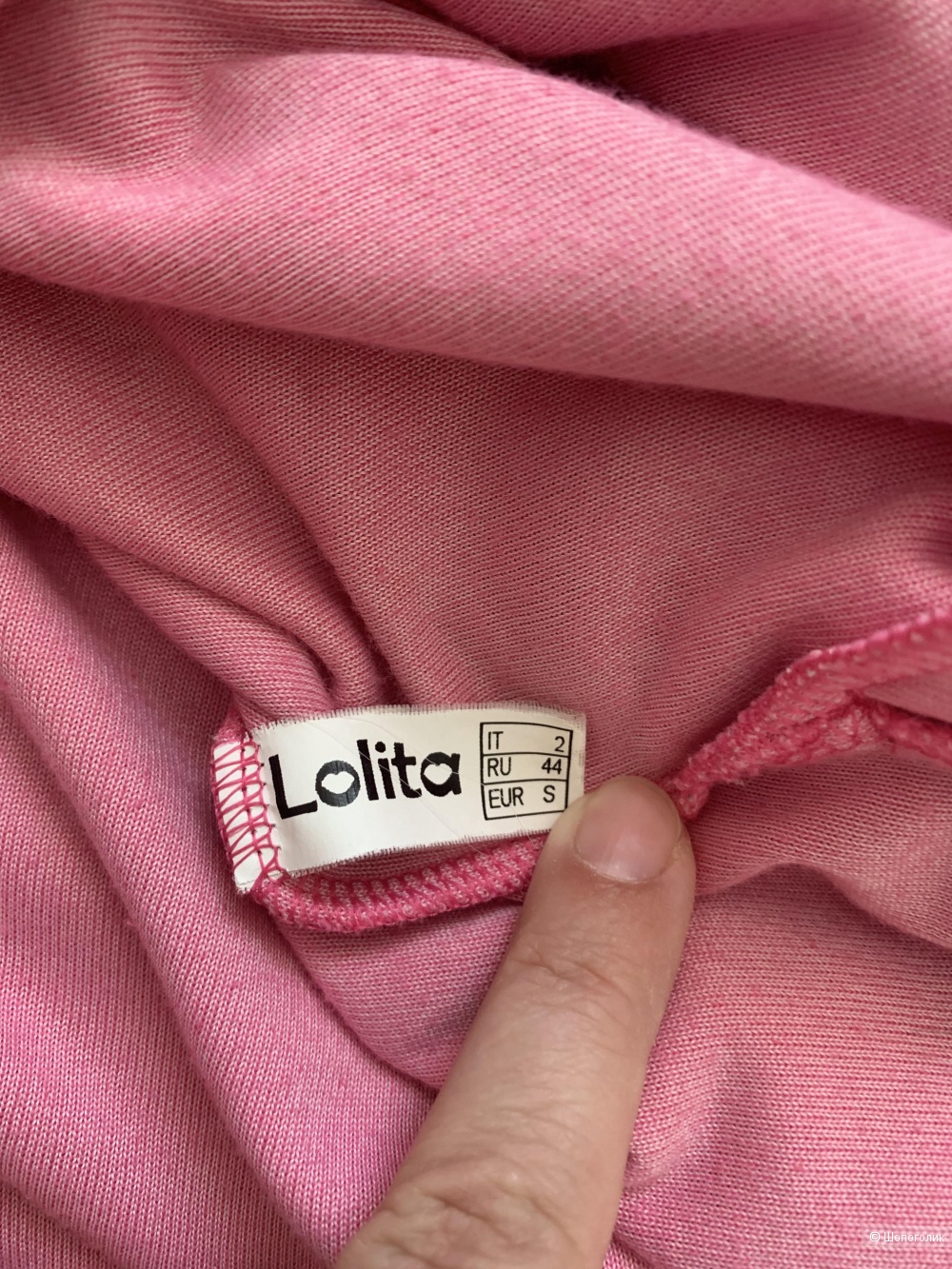 Бархатная толстовка Lolita, р 44