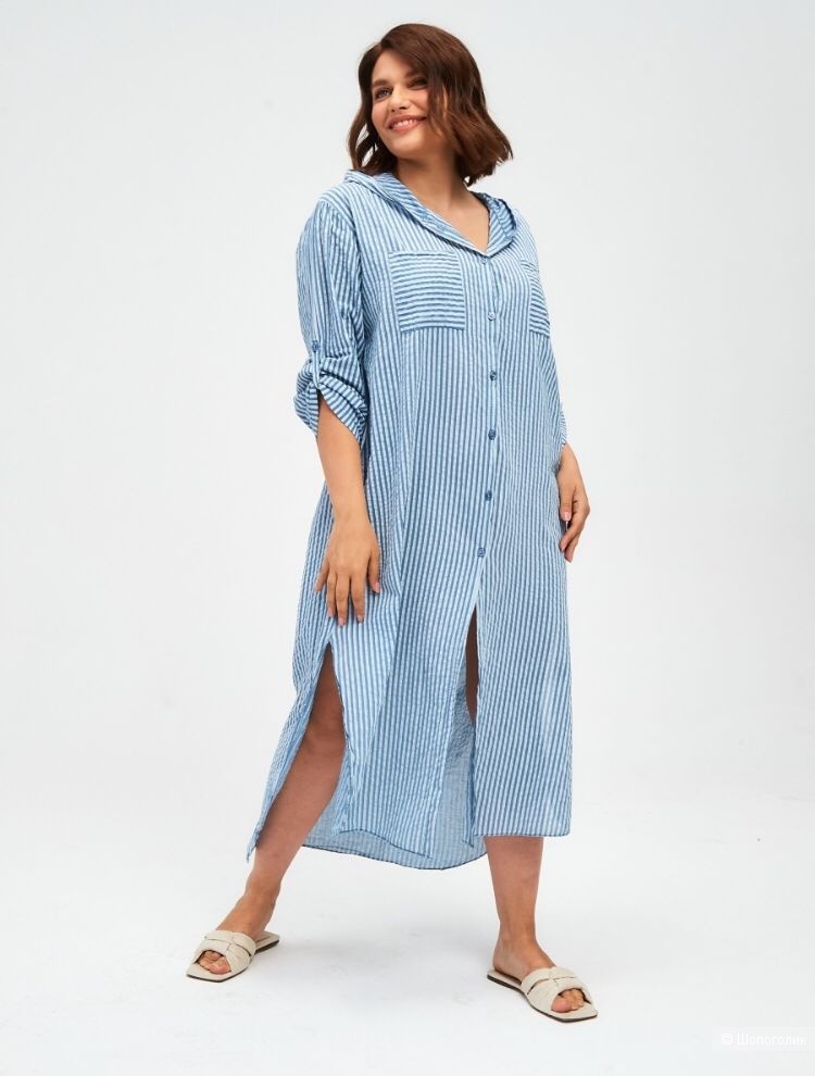 Платье рубашка New collection italy, 44-54