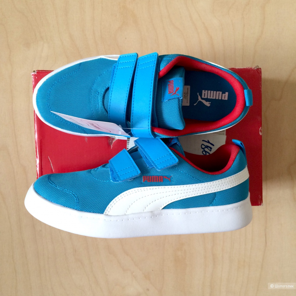 Кеды PUMA Courtflex v2 Mesh V PS размер EU 35