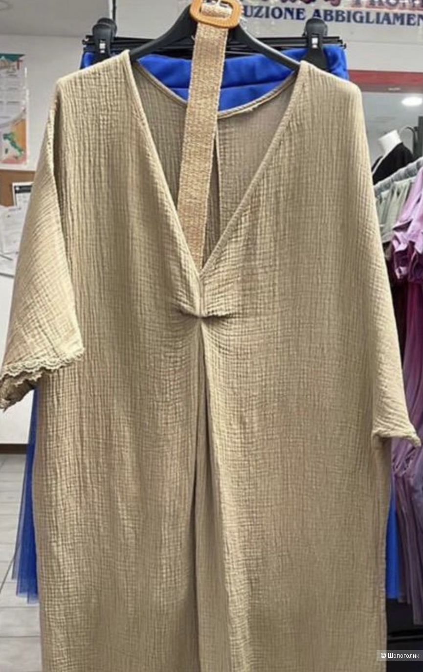 Платье бохо лебедь муслин Swan muslin boho, 42-52