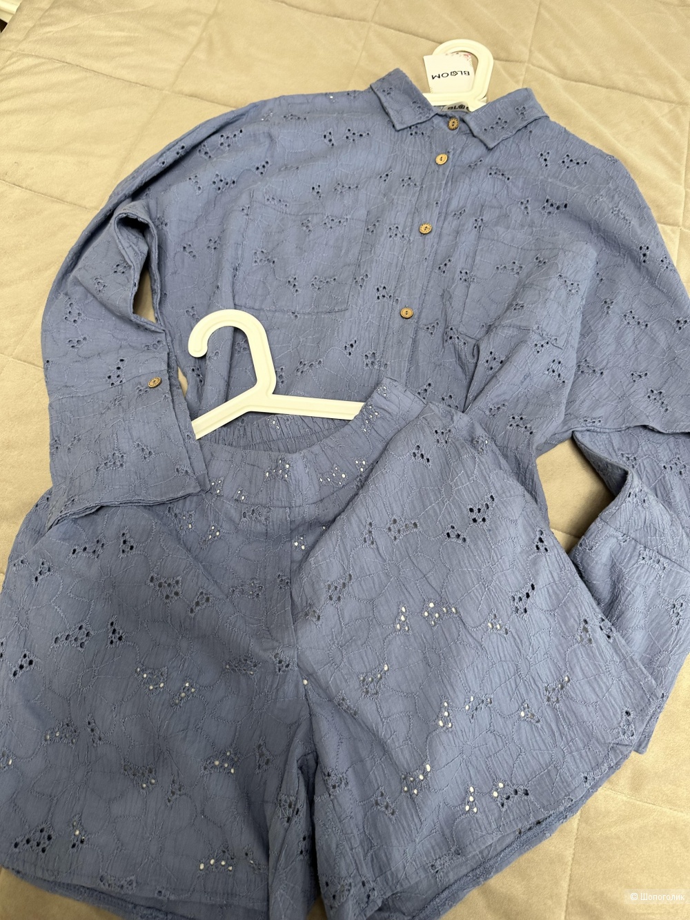 Костюм летний рубашка и шорты Bloom р.42-44