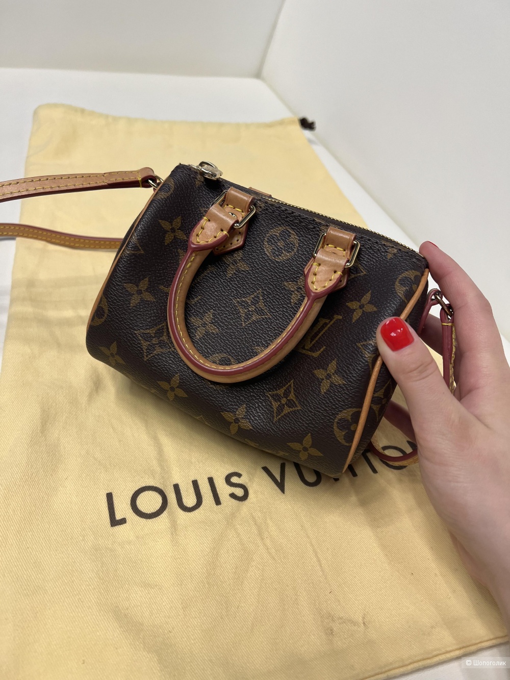 Сумка louis vuitton speedy nano