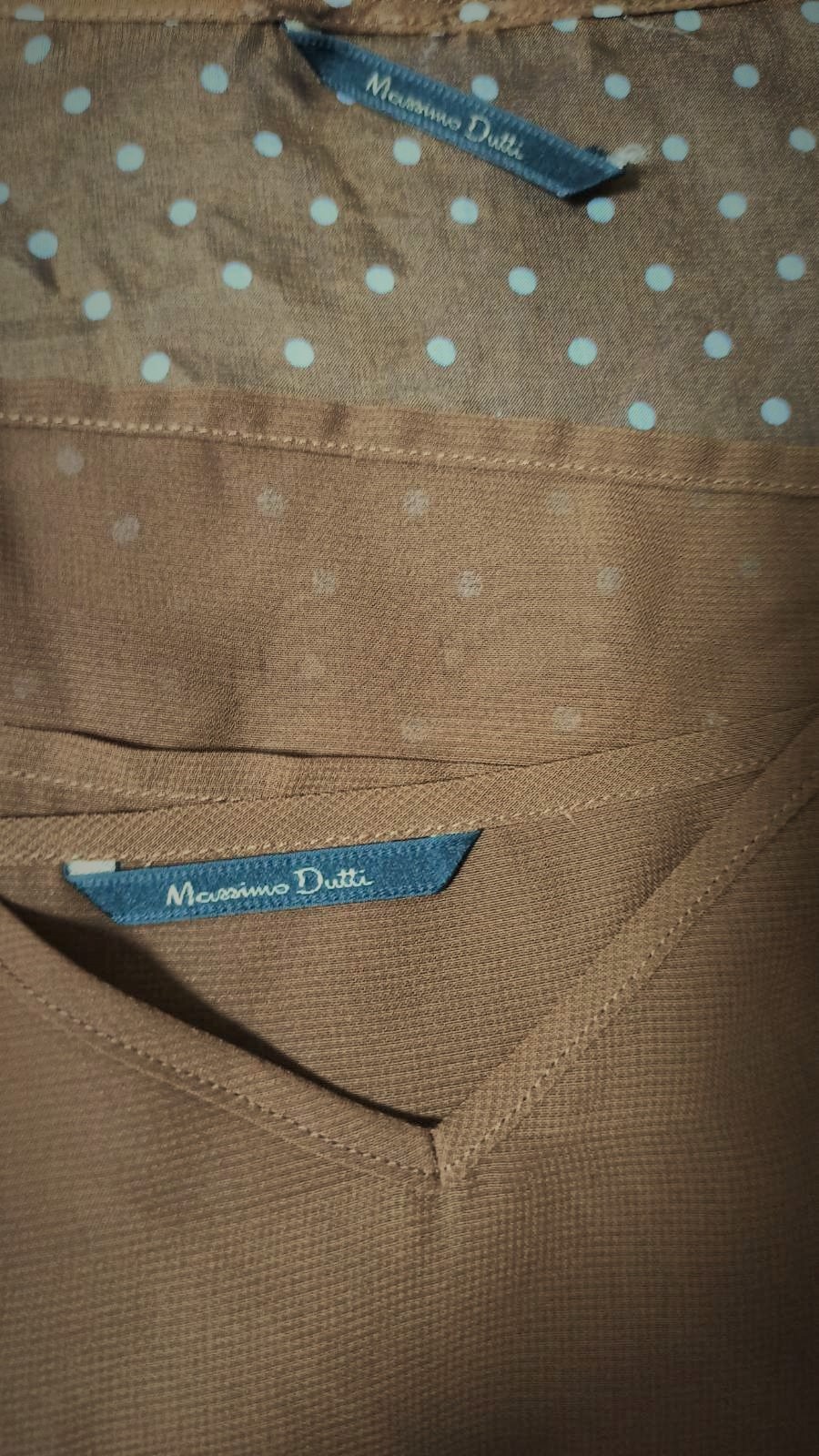 Блузка+ топ Massimo Dutti, 44