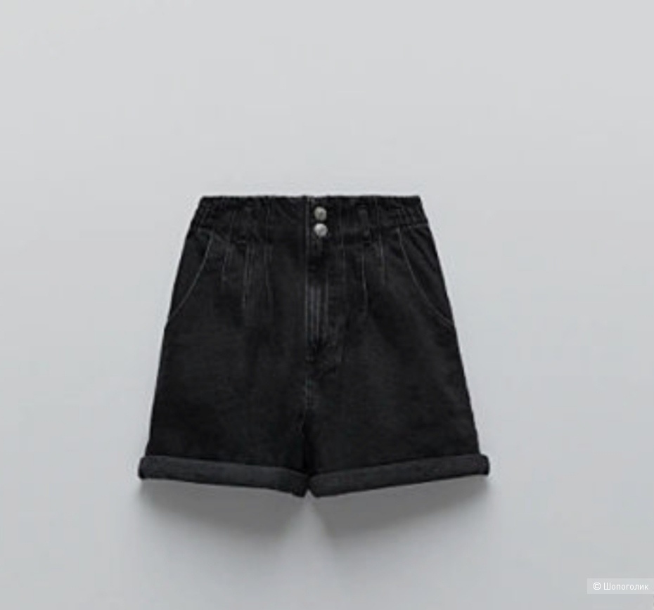 Джинсовые шорты от Zara, размер 40 (на 46 рус)