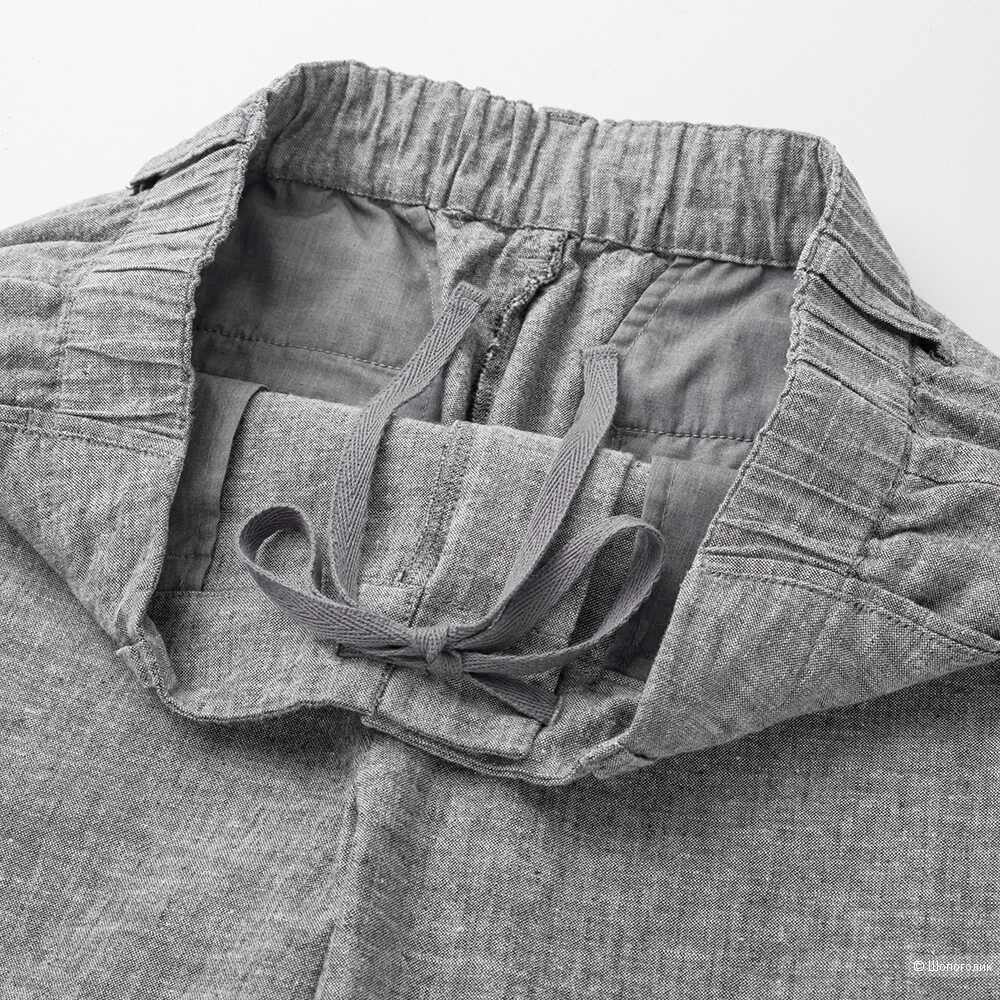 Брюки, лен Uniqlo, р. 52
